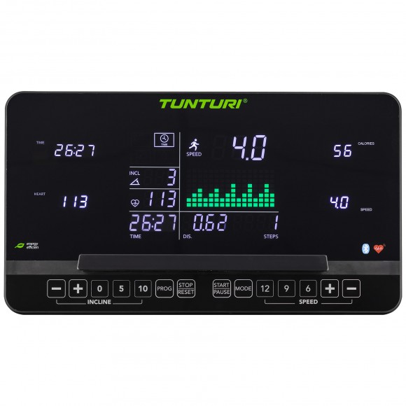 Tunturi Endurance T90 futópad_kijelző